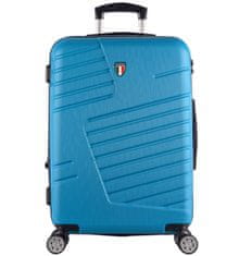 Cestovní kufr TUCCI Boschetti T-0278/3-L ABS - modrá