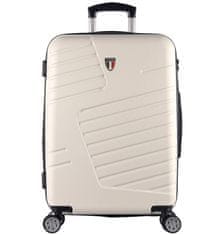 Cestovní kufr TUCCI Boschetti T-0278/3-L ABS - bílá