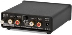 Pro-Ject Phono Box USB stříbrný (DC) Gramofonový předzesilovač pro MM/MC kazety, USB a A/D převodník.