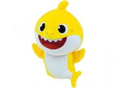 GGV Plyšový žralok Baby Shark, 21 cm, žlutá