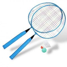 GGV Badmintonové rakety set, modrá