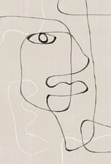 Pelcasa Abstract Face No1. - 21x30 cm 