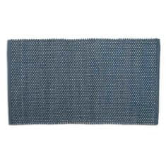 Kela Koupelnová předložka KL-24730 Miu směs bavlna/polyester kouřově modrá 100,0x60,0x1,0cm
