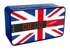 Bigben Bigben RR16FLAG - FM radiobudík s odnímatelným panelem CLOCK RADIO ALARM FM