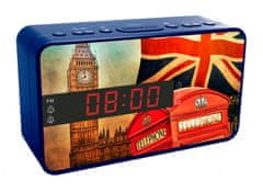 Bigben Bigben RR16FLAG - FM radiobudík s odnímatelným panelem CLOCK RADIO ALARM FM