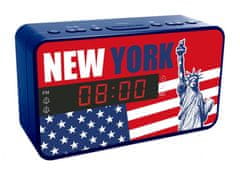 Bigben Bigben RR16FLAG - FM radiobudík s odnímatelným panelem CLOCK RADIO ALARM FM