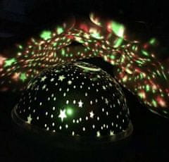 Izoxis Lampa s bateriovým projektorem růžová 22192 