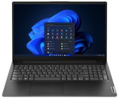 Lenovo V15 G4 AMN/ Ryzen 3 7320U/ 8GB DDR5/ 512GB SSD/ Radeon Graphics/ 15,6" FHD,matný/ W11H/ černý