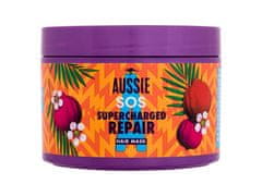 Aussie Aussie - SOS Supercharged Repair Hair Mask - For Women, 450 ml 