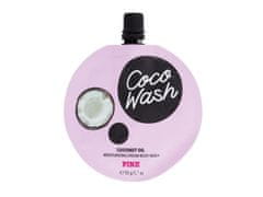 Pink - Coco Wash Coconut Oil Cream Body Wash Travel Size - For Women, 50 ml 