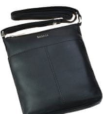 Dámská kožená crossbody kabelka 7001 Black