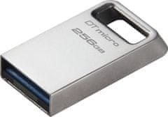 Kingston DataTraveler MICRO 256GB / USB 3.2 / kovové tělo