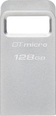 Kingston DataTraveler MICRO 128GB / USB 3.2 / kovové tělo