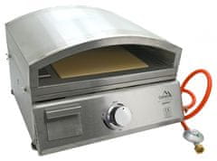 Cattara Gril plynový NAPOLI stolní + pizza pec + grilovací deska