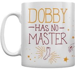 CurePink Bílý keramický hrnek Harry Potter: Dobby (objem 315 ml)