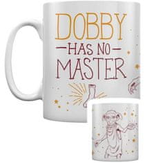 CurePink Bílý keramický hrnek Harry Potter: Dobby (objem 315 ml)