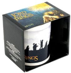 CurePink Keramický hrnek Lord of the Rings|Pán Prstenů: Ring Inscription (objem 315 ml)