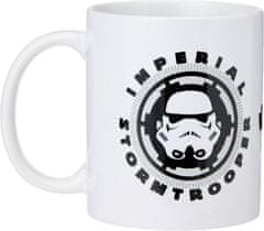 CurePink Keramický hrnek Star Wars|Hvězdné Války: Imperial Stormtrooper (objem 315 ml)