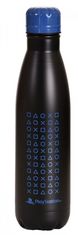 CurePink Nerezová láhev na pití Playstation: Symboly (objem 540 ml)