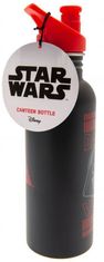 CurePink Nerezová outdoor láhev na pití Star Wars|Hvězdné války: Vader (objem 700 ml)