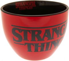 CurePink Keramický latte hrnek Stranger Things: World upside down (630 ml)