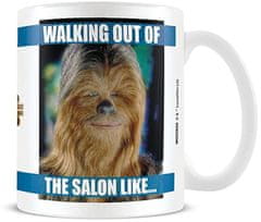 CurePink Keramický hrnek Star Wars|Hvězdné války: Walking Out Of The Salon (objem 315 ml)