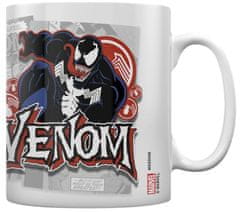 CurePink Keramický hrnek Marvel|Venom: Comic Covers (objem 315 ml)