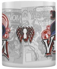 CurePink Keramický hrnek Marvel|Venom: Comic Covers (objem 315 ml)