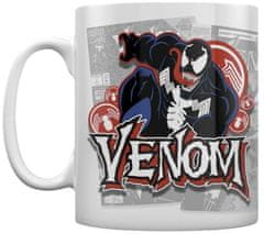 CurePink Keramický hrnek Marvel|Venom: Comic Covers (objem 315 ml)