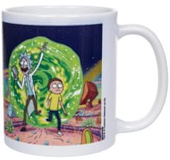 OEM Keramický hrnek Rick and Morty: Portal (objem 315 ml) bílý