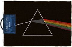 CurePink Rohožka Pink Floyd: Dark Side Of The Moon (60 x 40 cm) černá