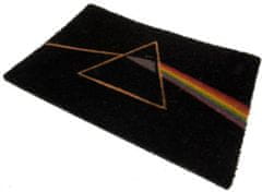 CurePink Rohožka Pink Floyd: Dark Side Of The Moon (60 x 40 cm) černá