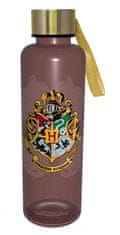 CurePink Plastová láhev na pití Harry Potter: Tmavý barevný znak (objem 500 ml)