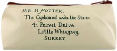 CurePink Školní penál na psací potřeby Harry Potter: Hogwarts - Bradavice psaníčko (23 x 10 x 7 cm)