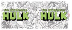 CurePink Keramický hrnek Marvel: Neuvěřitelný Hulk (objem 325 ml)