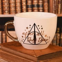 CurePink Keramický cappuccino hrnek Harry Potter: Vždy tématické (objem 630 ml)