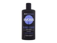 Syoss Syoss - Blonde & Silver Purple Shampoo - For Women, 440 ml 