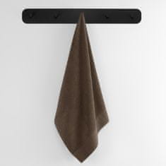 AmeliaHome Bavlněný ručník DecoKing Berky hnědý, velikost 30x50