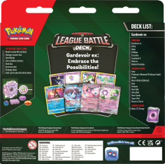 Pokémon TCG: Gardevoir ex League Battle Deck