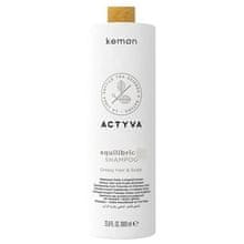 Kemon Kemon - Actyva Equilibrio Shampoo - Čisticí šampon pro rychle se mastící vlasy 250ml