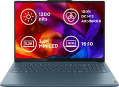 Lenovo Yoga Pro 9 16IMH9, modrá (83DN001SCK)