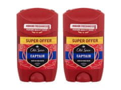 Old Spice 2x50ml captain, deodorant