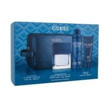 Guess Guess - Seductive Blue for Men Gift set EDT 100 ml, shower gel 100 ml, deospray 226 ml and cosmetic bag 100ml 