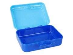 sarcia.eu Modrá sada lahve na vodu 350 ml + obědový box STARPAK 