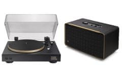 JBL Gramofon JBL Spinner BT + domácí souprava JBL Authentics 500 v retro stylu, Wi-Fi, Bluetooth