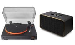 JBL Gramofon JBL Spinner BT + domácí souprava JBL Authentics 500 v retro stylu, Wi-Fi, Bluetooth