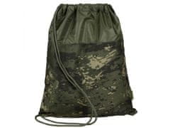 sarcia.eu Zelená maskáčová taška na boty, školní taška přes rameno 45x35,5cm STARPAK 
