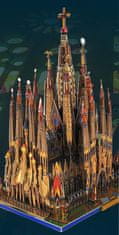 XXXX 3D kovové puzzle Sagrada Familia vyřezávané laserem