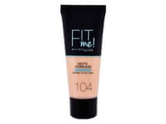 Maybelline Maybelline - Fit Me! Matte + Poreless 104 Soft Ivory - For Women, 30 ml 