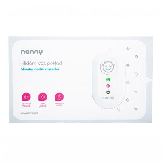 Jablotron BM-02 Nanny Monitor dechu pro miminka